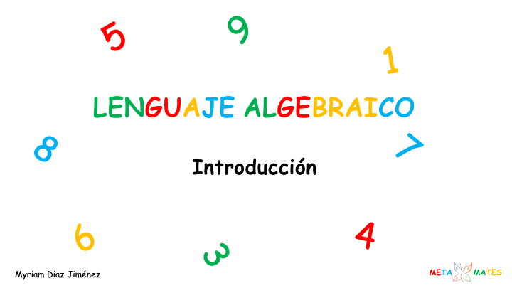 Lenguaje Alebraico-Introducción