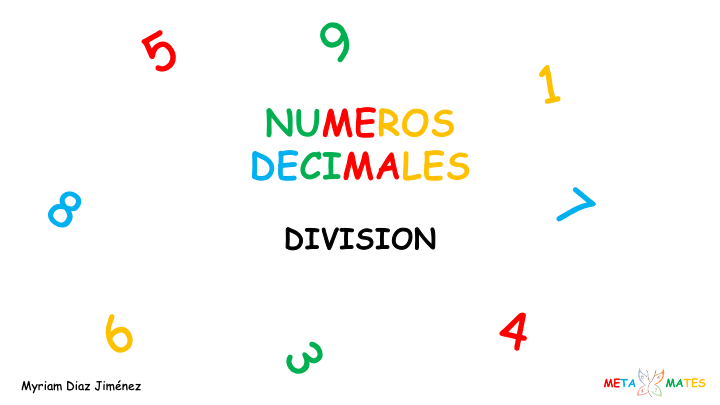 Números Decimales-La División